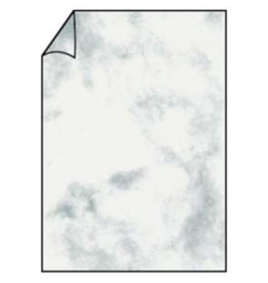 Briefbogen Paperado A4 100g grau marmora 16400114