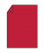 Blanko-Grußkarten Briefpapier 16402636 A4 210mm x 297mm (BxH) 160g rot Karton