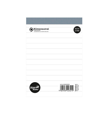 Notizblock 60845410, liniert, A6, 70g, 50 Blatt