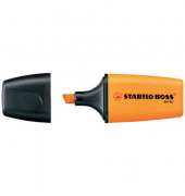 Textmarker STABILO BOSS MiNI, 07/54, orange, 2-5mm Keilspitze