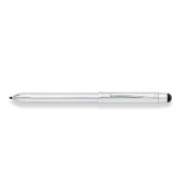 Kugelschreiber AT0090-1 glanz Multi-Pen Tech 3 chrom