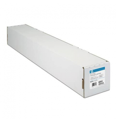 Gestrichenes Papier, 90g,DIN A1 594mm x 45,7m für DesignJet 120,120