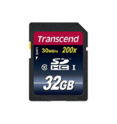 Speicherkarte TS32GSDHC10, SDHC, Class 10, bis 30 MB/s, 32 GB