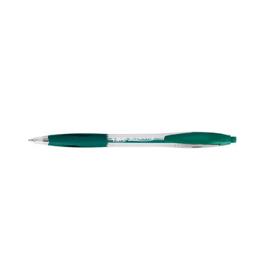 Kugelschreiber ATLANTIS Classic 0,4mm grün nicht dokumentenecht Farbe des Schaftes: transparent