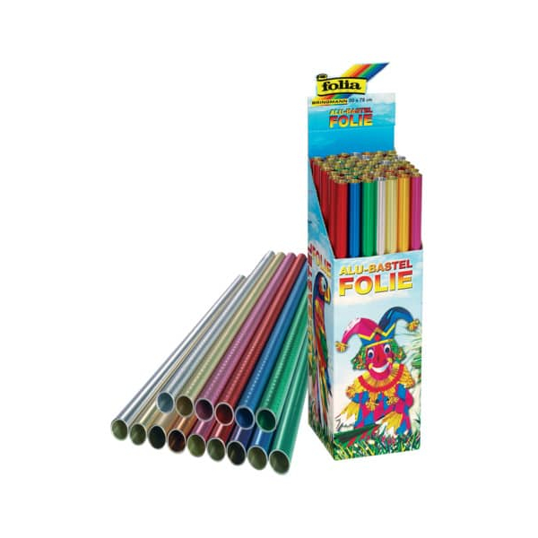 50 Stück Folia Metallfolie 50x78cm sortiert 4001868000504 folia 50 Meter