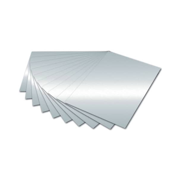 10 Stück Folia Fotokarton 6161E, silber glänzend, 50x70cm, 300g 4001868051575 Folia
