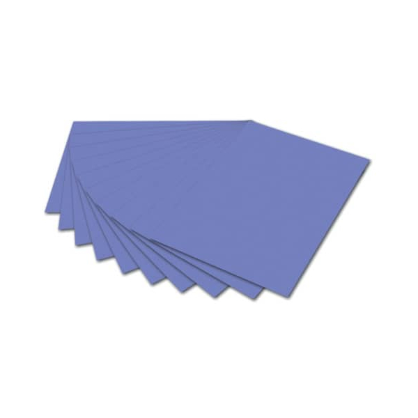 100 Stück Folia 6437 130g Tonpapier A4 veilchenblau 4001868064377 Folia