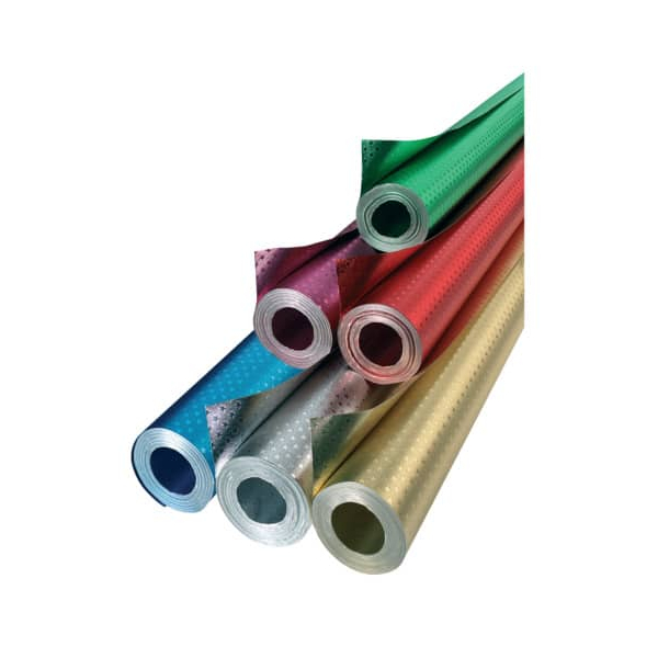 50 Stück Folia 50ST Metallfolie Sternchen 50x78cm sortiert 4001868508024 folia