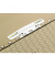 Heftstreifen 100551905, 3,7x15cm (BxH), PVC, weiß