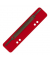 Heftstreifen 100560277, 3,5x15cm (BxL), Kunststoff mit Metalldeckleiste, rot