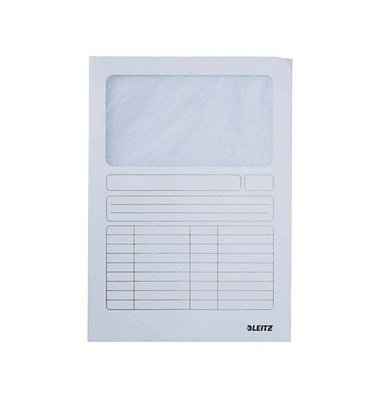 Sichtmappen 3950-00-01, A4 weiß Recyclingkarton 160g