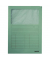 Sichtmappen 3950-00-50, A4 grün Recyclingkarton 160g