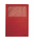 Sichtmappen 3950-00-25, A4 rot Recyclingkarton 160g