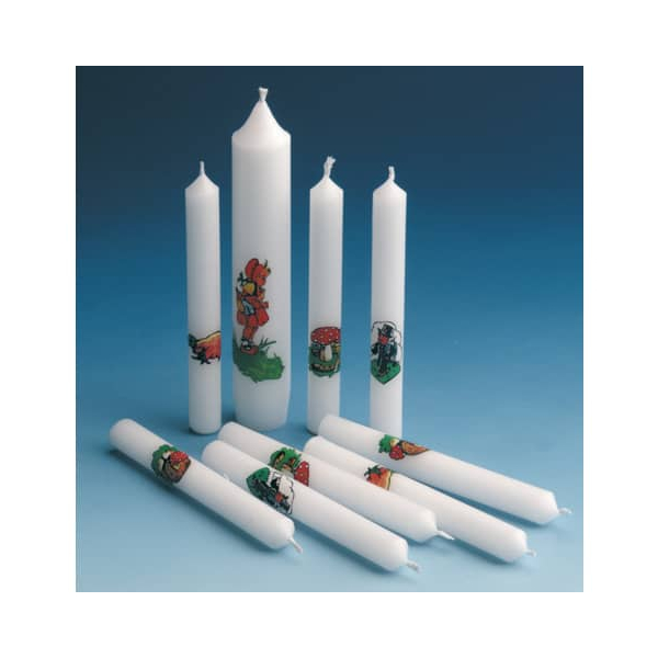 TIB Geburtstagskerze 110334 Glücksbringer mehrfarbig 80x110mm (BxH)  4002727110334 TIB 11 Stück
