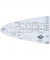 WEDO Parabelschablone transparent