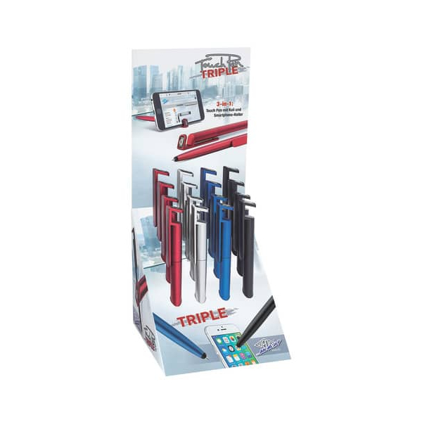 16 Stück WEDO 26151299 Triple Kugelschreiber Touch Pen 4003801858159 WEDO