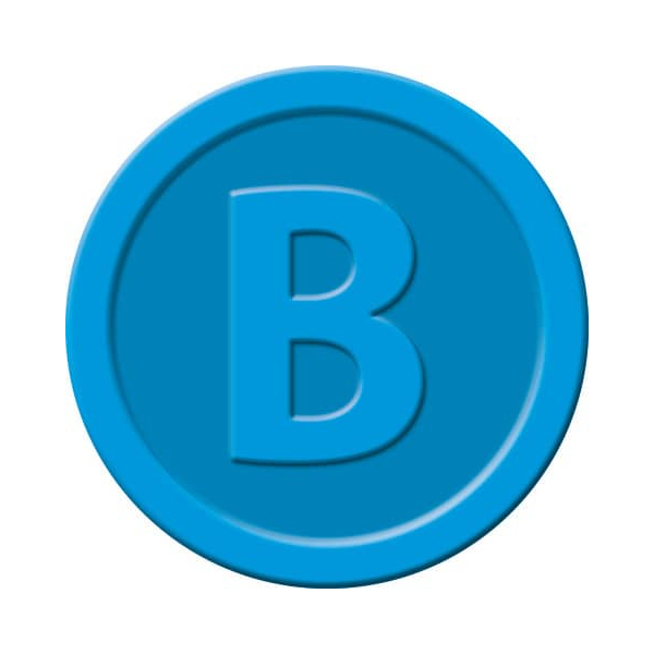 4004360889462 - Wertmarken Chips aus Kunststoff Bier blau rund 25mm 100 Stück 4004360889462 100 Stück