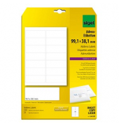 LA321 25Bl Adressetikett 99,1x38,1mm weiß