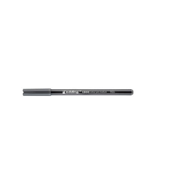 10 Stück Edding Faserschreiber 2mm grau /12 4004764288229 Edding