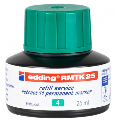 Tusche f.Permanentmarker grün f.retract 11 25ml