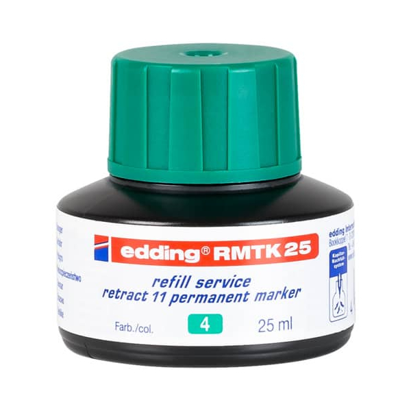 4004764872114 - Tusche fPermanentmarker grün fretract 11 25ml 4004764872114 25 Milliliter