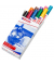 Lackmarker 4750999, Pack, gelb/orange/rot/rosa/lila/blau/hellblau/grün/braun/schwarz, 2-4mm Rundspitze