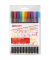 1340-10S Brushpen Faserschreiber sort.