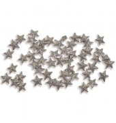 74027 1,5cm Streusterne silber