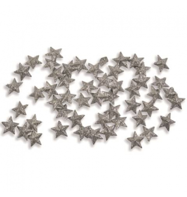 74027 1,5cm Streusterne silber