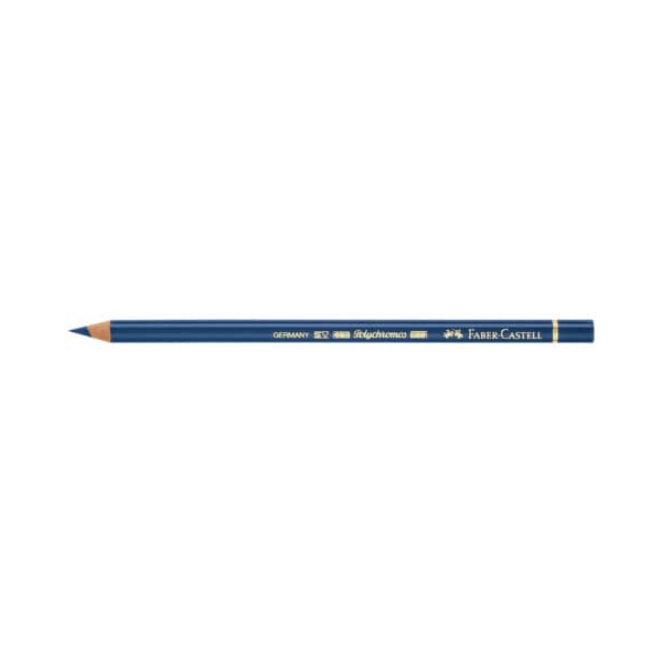 6 Stück Faber-Castell Buntstifte Polychromos helioblau rötlich Ölkreidemine Ø 3,8mm 4005401101512 Faber-Castell