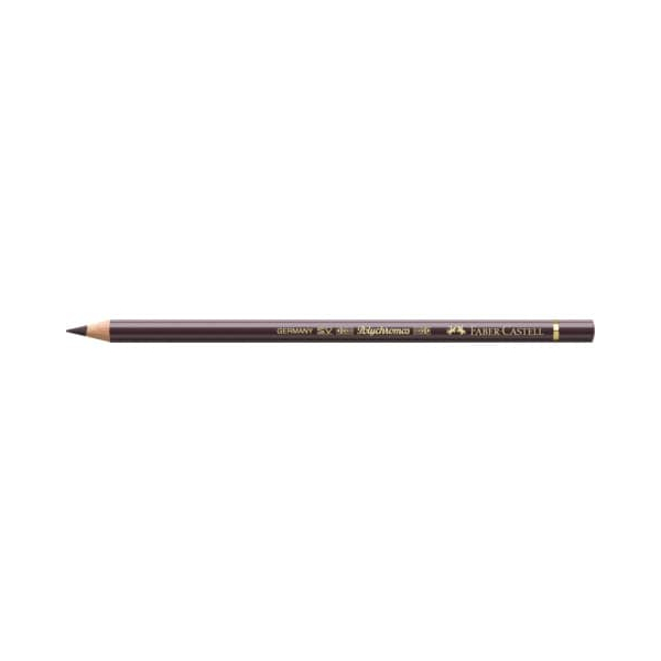 6 Stück Faber-Castell Buntstifte Polychromos walnuss Ölkreidemine Ø 3,8mm 4005401101772 Faber-Castell