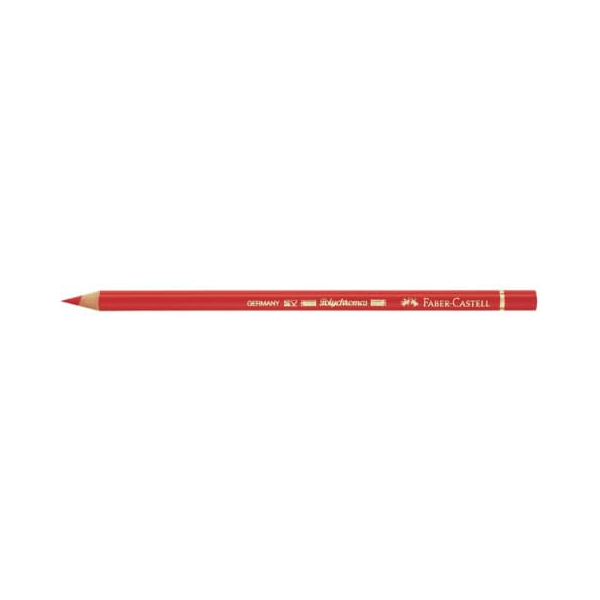 6 Stück Faber-Castell Buntstifte Polychromos scharlachrot tief Ölkreidemine Ø 3,8mm 4005401102199 Faber-Castell