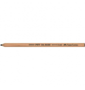 K&uuml;nstlerstift Oil Base hard, 112604, schwarz, sechskant