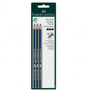 Bleistift DESSIN, 115599, 3x blau/silber, k.A., B