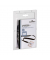 Namensschild m.Textilband sw transp. 60x90mm 5 St