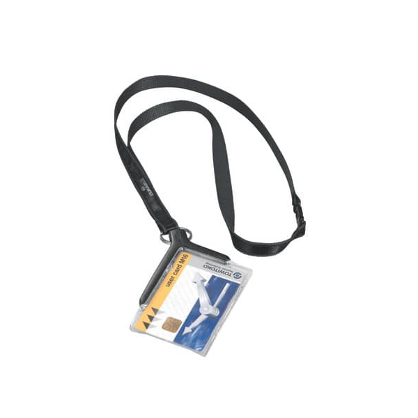 4005546805368 - Sicherheitsausweishalter anthraz 54x85mm 10 St 4005546805368 10 Stück