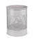 DURABLE Papierkorb Metall rund 15 Liter mit Ring 165mm grau