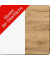 Sideboard TELDE weißeiche 4 Fachböden