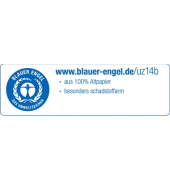 Briefblock 100050116 Business Office Notes, Lineatur 22 / kariert, A4, 70g, braun, 50 Blatt