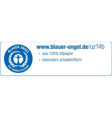 Briefblock 100050116 Business Office Notes, Lineatur 22 / kariert, A4, 70g, braun, 50 Blatt