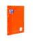 Notizblock 100061261 für Klausuren, liniert, A4, 90g, orange, 50 Blatt