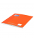 Notizblock 100061261 für Klausuren, liniert, A4, 90g, orange, 50 Blatt