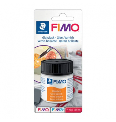 STAEDTLER 870401BK Glanzlack Fimo 35ml