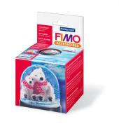 862942 Zubehör Schneekugel Fimo rund