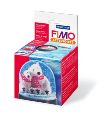 STAEDTLER 862942 Zubehör Schneekugel Fimo rund