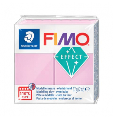 Fimo Effect 8020-205 Modelliermasse 57g rose