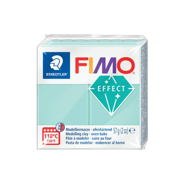 6 Stück Staedtler Fimo Effect 8020-505 Modelliermasse 57g minze 4006608812294 Staedtler 57 Gramm