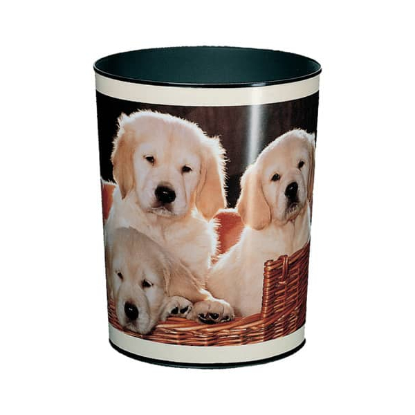 4006677265519 -  26551 H30cm Kunstst Papierkorb 13L Hunde 4006677265519 LÄUFER 26551
