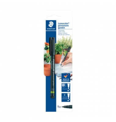 STAEDTLER 319GM M-9  1mm Gartenmarker Lumocolor wf schw