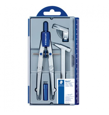 STAEDTLER 550 02 Noris Club Schulzirkel 156mm silber